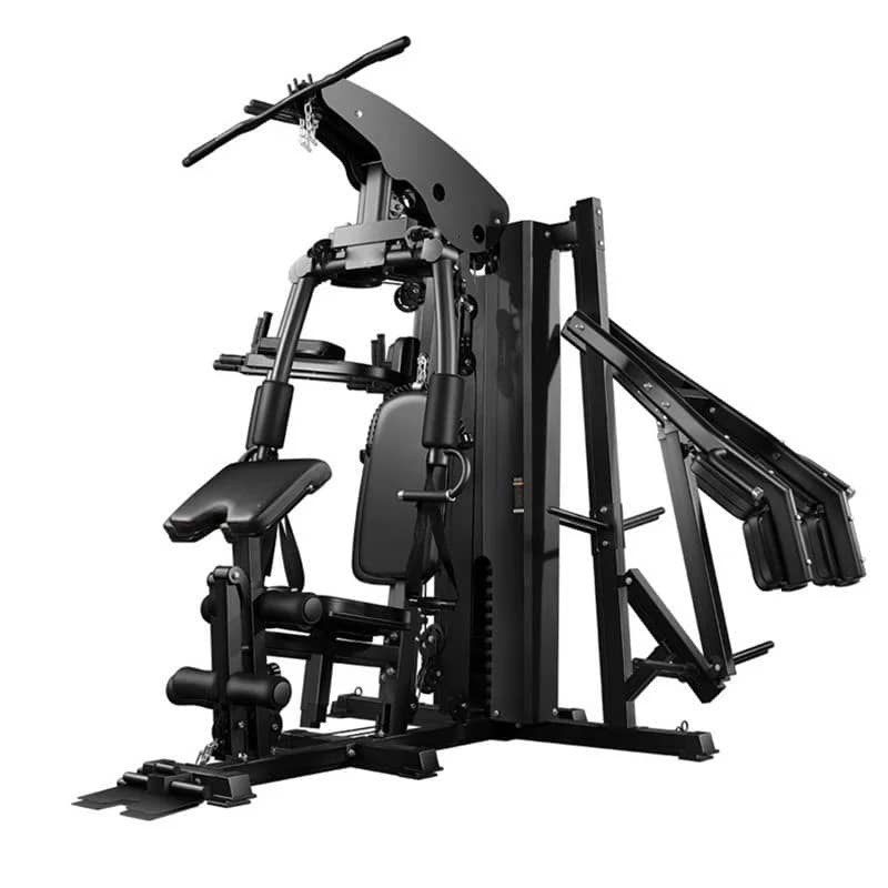 Appareil de musculation multifonction MF-1900 Deluxe à 3 postes (charges de 68 kg)