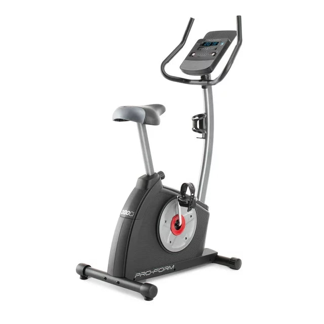 Vélo d'exercice stationnaire vertical ProForm Cycle Trainer 300 Ci, compatible avec l'entraînement personnel iFIT